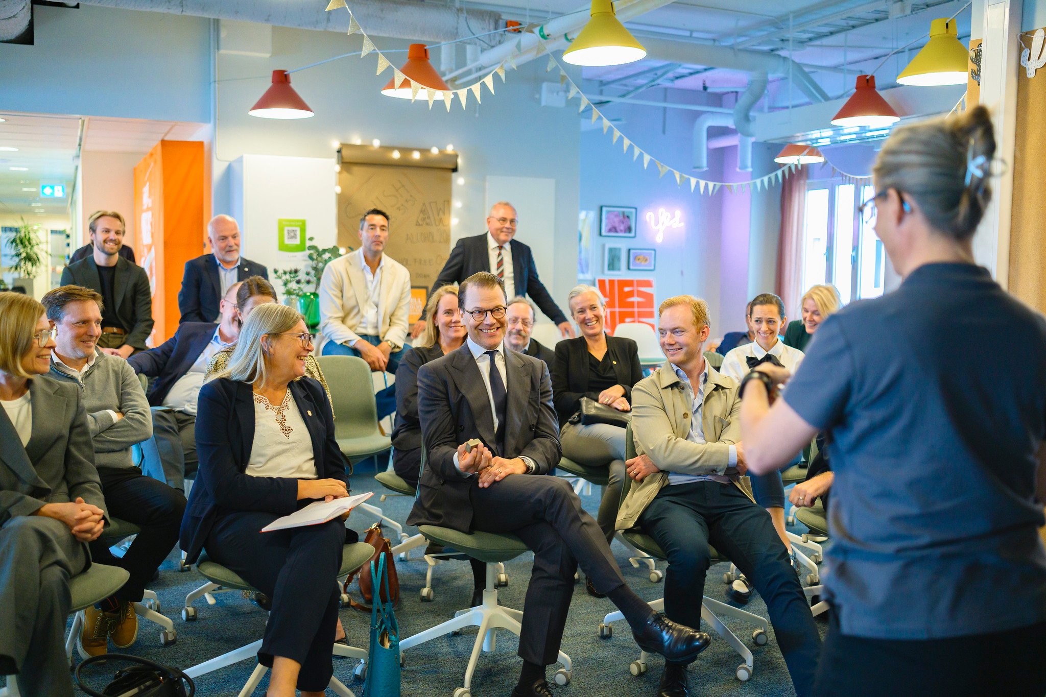 bra stämning i publik